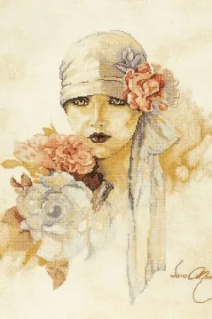 kit ricamo a punto croce - Sara Moon - Lanarte Più Venduto