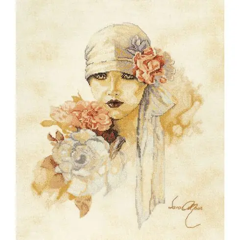 kit ricamo a punto croce - Sara Moon - Lanarte Più Venduto