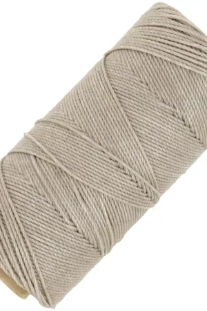 Bobine de fil ciré Linhasita pour micro macramé 1.5 mm - Beige (05) x116m Must-Have