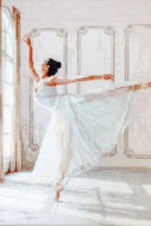 Sconto kit ricamo a punto croce - Ballerina 1 - Letistitch