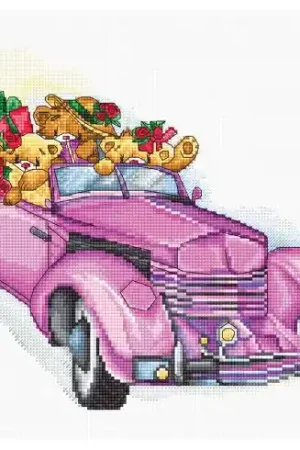 kit ricamo a punto croce - Giorno speciale - Luca-S Quantità Limitata