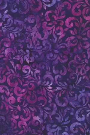 Vendita Finale Tessuto in Cotone - Flower Silhouette. Lily Bella - Robert Kaufman