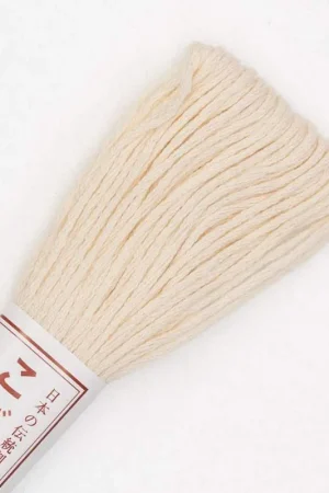 Filo di cotone per Kogin beige da 18 m - Ricamo tradizionale giapponese Direttamente Dal Produttore
