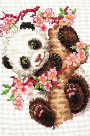 kit ricamo a punto croce - Panda - Magic Needle Acquista Ora