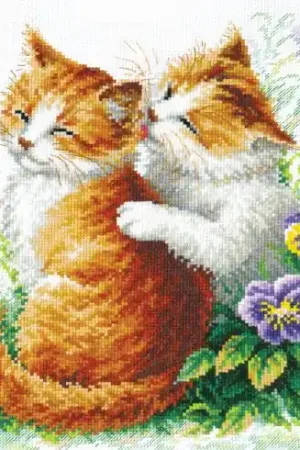 kit ricamo a punto croce - Gabinetto delicato - Magic Needle Consegna Rapida