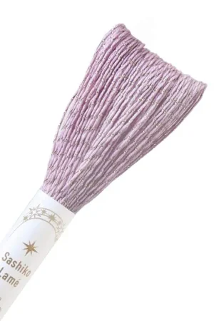 Offerta Del Giorno Filo per Sashiko Lamé 40m, Lilla e Oro