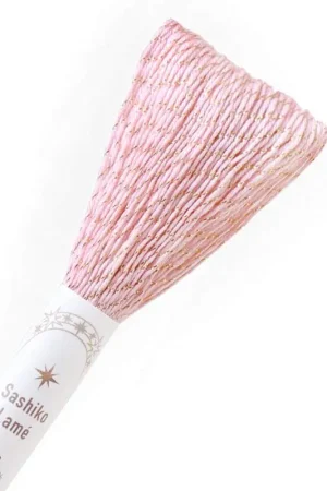 Filo per Sashiko Lamé 40m, Rosa e Oro Sconto