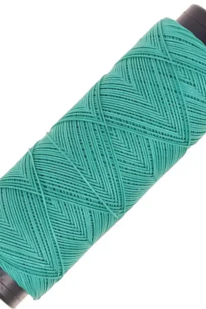 Spedizione Espresso Fil plat en polyester ciré  Slam Cord pour micro macramé 0.6 mm - Veraman x100m
