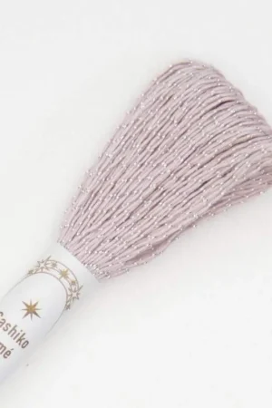 Filo per Sashiko Lamé 40m, Rosa Lavanda e Argento Promozione Esclusiva