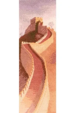 kit ricamo a punto croce - Muraglia cinese - Héritage Bestseller