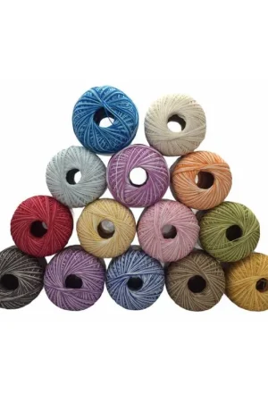 Filo Scozia Sfumato Uncinetto Cotone Numero 12 Gomitolo Grammi 100 Compra Adesso