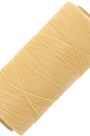 Offerta Speciale Bobine de fil ciré Linhasita pour micro macramé 0.5 mm - Pêche (219) x335m