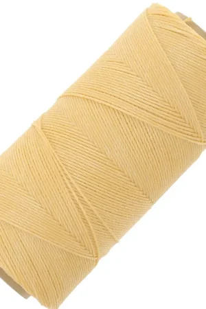Direttamente Dal Produttore Bobine de fil ciré Linhasita pour micro macramé 0.75 mm - Pêche (219) x228m