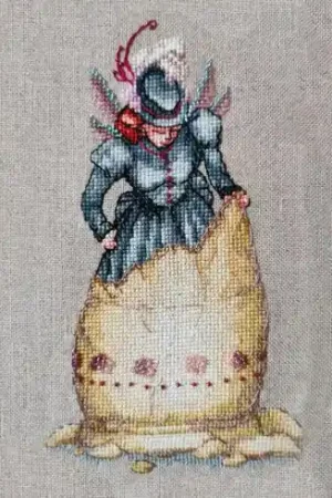 Kit per ricamo a punto croce con perline - Lily - Nimuë fée main Promozione Esclusiva