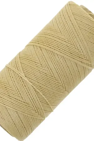 Bobine de fil ciré Linhasita pour micro macramé 0.75 mm - Chamois (315) x228m Pagamento Sicuro