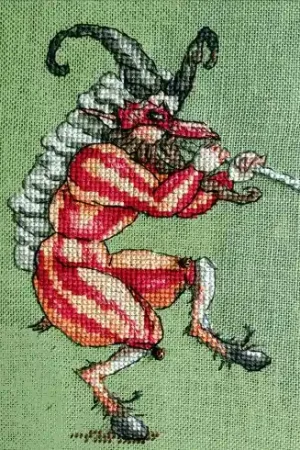 Bestseller kit ricamo a punto croce - La fauna di macedonie - Nimuë fée main