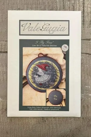 Di Tendenza La Foresta Magica, I Fly Free - Schema a Punto Croce di ValeGugia