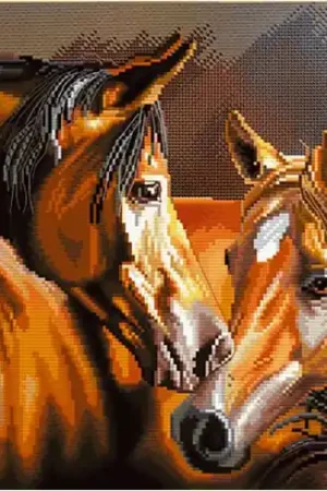 kit ricamo a punto croce - Fedeltà - Nova Sloboda Super Prezzo