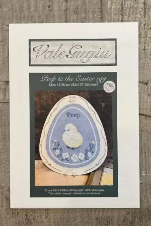 Pasqua, Peep e l’uovo - Schema a Punto Croce di ValeGugia Promo Stagionale