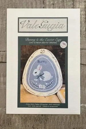Offerta Lampo Pasqua, Bunny e l’uovo - Schema a Punto Croce di ValeGugia