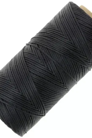 Bobine de fil ciré Linhasita pour macramé 1.4 mm - Black (PRETO) x167m Compra Online