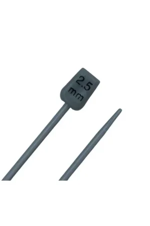 Prezzo Di Fabbrica Coppia Ferri per lavori a maglia cm 40 alluminio n 2,5 knitting needles