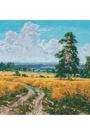 kit ricamo a punto croce - Agosto - Oven Esclusivo