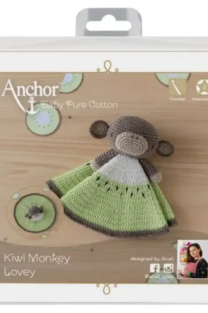 Soddisfatti O Rimborsati Kit Amigurumi - Kiwi Monkey Lovey - Anchor
