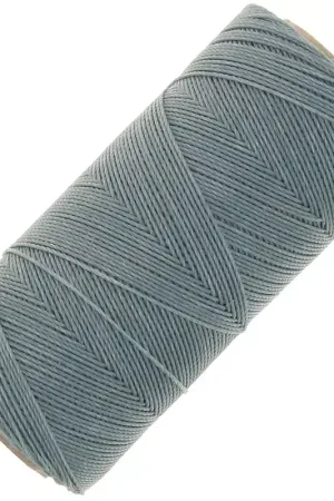 Promo Stagionale Bobine de fil ciré Linhasita pour micro macramé 0.75 mm - Bleu gris (549) x228m