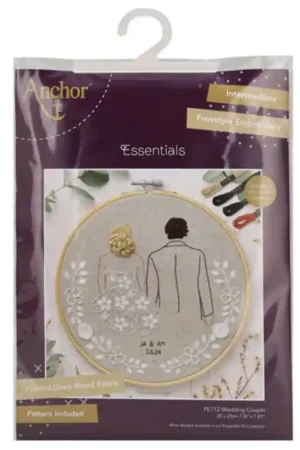 Kit da Ricamo Libero - Wedding Couple - Anchor Compra Online