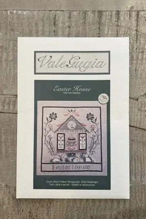 Compra Online Case, Easter House - Schema a Punto Croce di ValeGugia