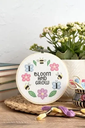 Offerta Lampo Kit di Punto Croce - Bloom  Grow - Anchor