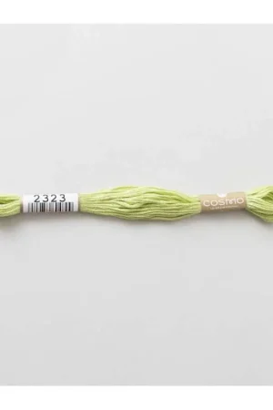 Nuovo Arrivo 2323 COSMO - Filo da ricamo giapponese COSMO - Mouliné Size 25 in cotone a 6 capi