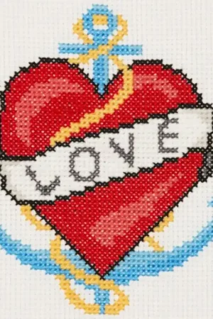 Kit di Punto Croce - Tattoo - Anchor Occasione Imperdibile