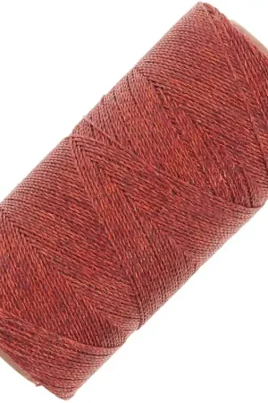 Bobine de fil ciré Linhasita pour micro macramé 0.5 mm - Cuivré (Cobre) x335m Offerta Lampo