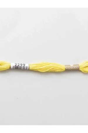 2299 COSMO - Filo da ricamo giapponese COSMO - Mouliné Size 25 in cotone a 6 capi A Buon Prezzo