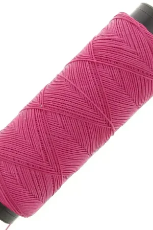 Fil plat en polyester ciré - Slam Cord pour micro macramé 0.6 mm - Fuchsia x100m Offerta Speciale