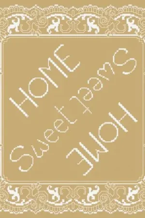 Occasione kit ricamo a punto croce - Home sweet home - La planète mauve