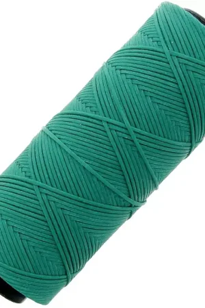 Economico Fil plat en polyester ciré - Slam Cord pour micro macramé 1 mm - Veraman x100m