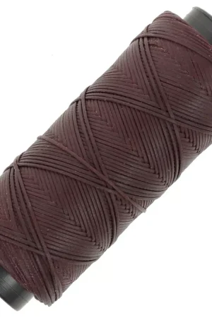 Fil plat en polyester ciré - Slam Cord pour micro macramé 1 mm Aubergine x100m Prezzo Di Fabbrica