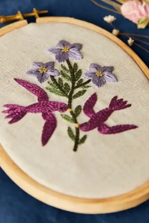 Nuovo Arrivo Kit da Ricamo - Campanula di Yumiko Higuchi - DMC