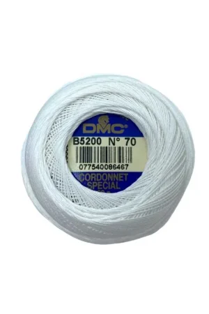 Cordonnet Special B5200 N° 70 DMC Bianco 20 Grammi Filo Uncinetto Miglior Prezzo