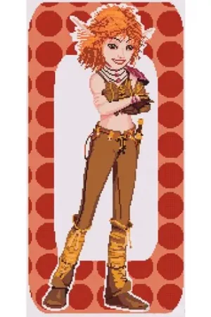 kit ricamo a punto croce - Selenia - Princesse Subito Disponibile