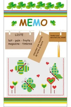 Soddisfatti O Rimborsati kit ricamo a punto croce - Memento Primavera - Princesse