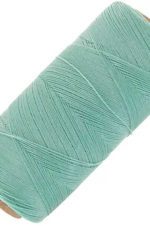 Bestseller Bobine de fil ciré Linhasita pour micro macramé 0.35 mm - Bleu givré (231) x448m