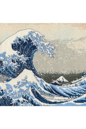 Consegna Rapida Kit di Punto Croce - La Grande Onda - DMC