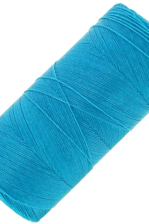 Offerta Lampo Bobine de fil ciré Linhasita pour micro macramé 0.35 mm Dark Turquoise (707) x448m