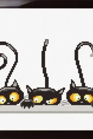 Promozione Esclusiva kit ricamo a punto croce - I curiosi - Princesse