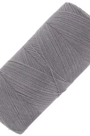 Bobine de fil ciré Linhasita pour micro macramé 0.35 mm - Grey (208) x448m Promozione Esclusiva