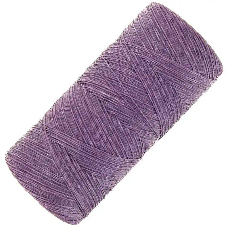 Bobine de fil ciré Linhasita pour micro macramé 0.35 mm - Mauve (232) x448m Prezzo Ridotto